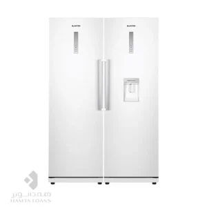 یخچال فریزر دوقلو آبسردکن دار بلانتون مدل BAM-RE,RE2021DS